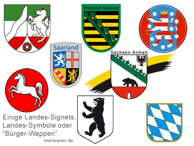 Wappen der Bundesländer zum Download